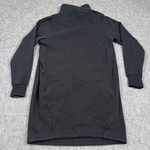 Athleta Black Cozy Karma Mock Neck Sweatshirt Dress‎ Women's Size Medium